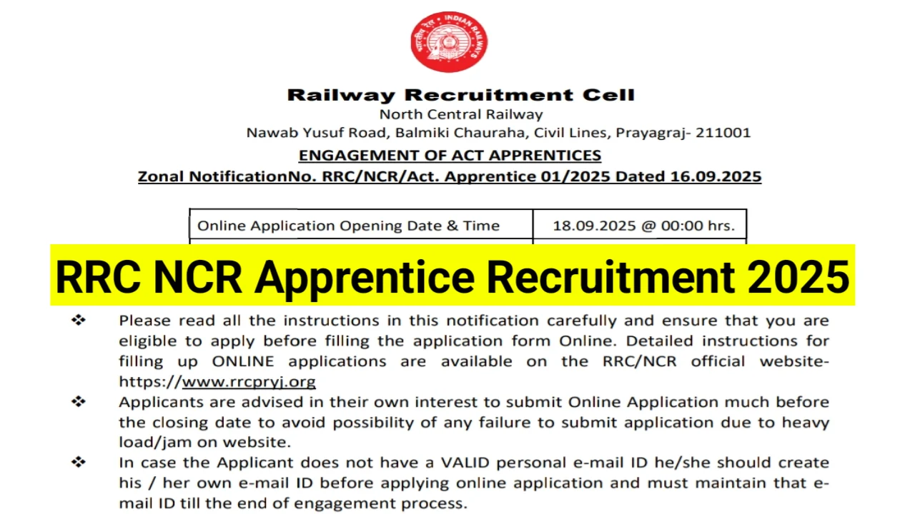 RRC-NCR-Apprentice-Recruitment-2025